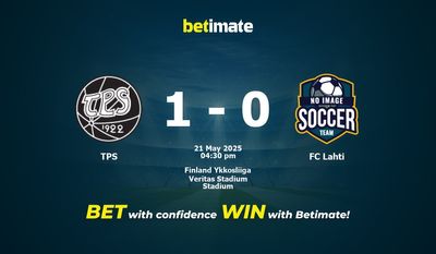 Pronostici, quote e consigli per le scommesse TPS vs FC Lahti 21/05/2025