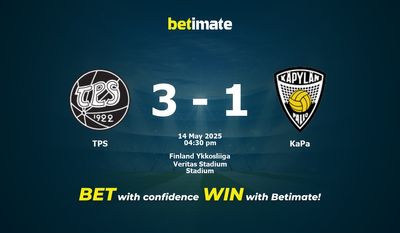 Pronostico, quote e consigli per le scommesse TPS vs KaPa 14/05/2025
