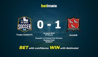 Pronostico, quote e consigli per le scommesse di Treaty United FC vs Dundalk del 18/04/2025