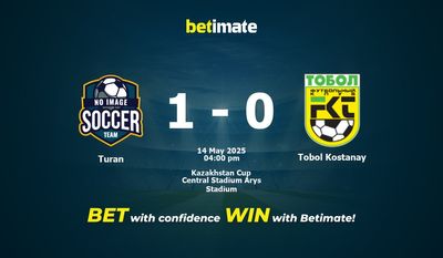 Turan vs Tobol Kostanay Pronostici, quote e consigli di scommessa 14/05/2025