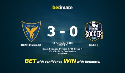 Pronostici, quote e consigli di scommessa UCAM Murcia CF vs Cadiz B 19/11/2023