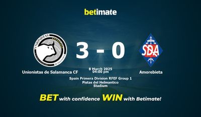 Unionistas de Salamanca CF vs Amorebieta Pronostici, quote e consigli di scommessa 08/03/2025