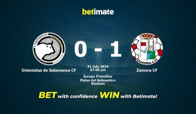 Unionistas de Salamanca CF vs Zamora CF Pronostici, quote e consigli di scommessa 31/07/2024