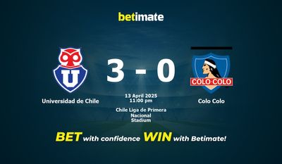 Universidad de Chile vs Colo Colo Pronostici, quote e consigli di scommessa 13/04/2025