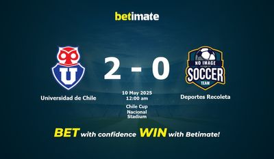 Universidad de Chile vs Deportes Recoleta Pronostici, quote e consigli di scommessa 09/05/2025