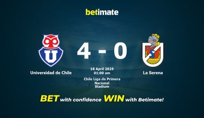 Universidad de Chile vs La Serena Pronostici, quote e consigli di scommessa 18/04/2025