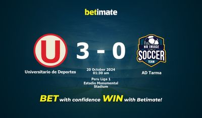 Universitario de Deportes vs AD Tarma Pronostici, quote e consigli di scommessa 20/10/2024