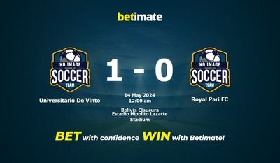 Universitario De Vinto vs Royal Pari FC Pronostici, quote e consigli di scommessa 13/05/2024