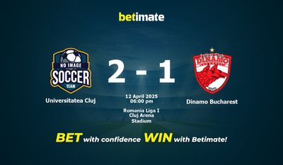 Pronostici, quote e consigli di scommessa Universitatea Cluj vs Dinamo Bucarest 12/04/2025