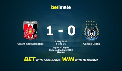 Pronostici, quote e consigli per le scommesse Urawa Red Diamonds vs Gamba Osaka 05/06/2025