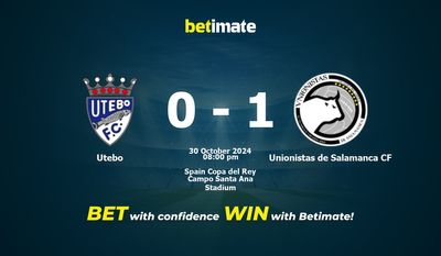 Pronostici, quote e consigli per le scommesse Utebo vs Unionistas de Salamanca CF 30/10/2024