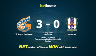 V-Varen Nagasaki vs Ehime FC Pronostici, quote e consigli di scommessa 03/05/2025