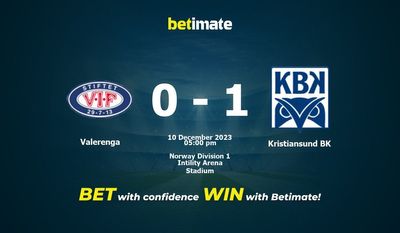 Valerenga vs Kristiansund BK Prediction, Odds & Betting Tips 12/10/2023