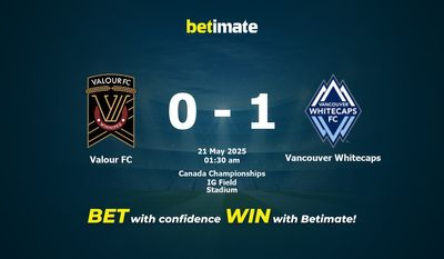 Pronostici, quote e consigli per le scommesse Valour FC vs Vancouver Whitecaps 21/05/2025