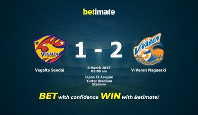 Pronostici, quote e suggerimenti per le scommesse Vegalta Sendai vs V-Varen Nagasaki 03/08/2025