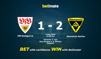 VfB Stuttgart II - Alemannia Aachen Pronostici, quote e consigli di scommessa 03/05/2025
