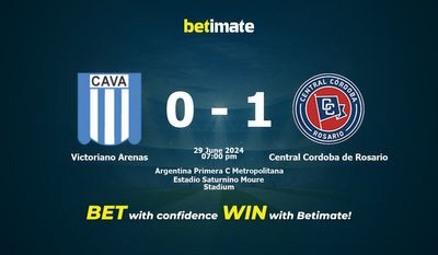 Victoriano Arenas vs Central Cordoba de Rosario Pronostici, quote e consigli di scommessa 29/06/2024