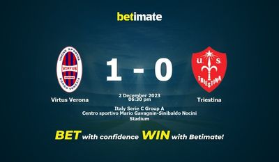 Pronostici, quote e consigli di scommessa Virtus Verona vs Triestina 02/12/2023