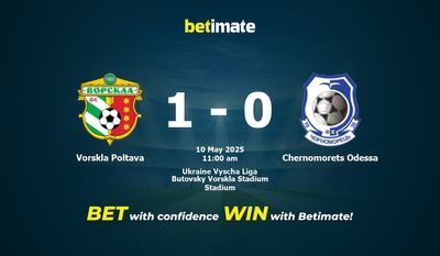 Pronostici, quote e consigli per le scommesse Vorskla Poltava vs Chernomorets Odessa 05/10/2025