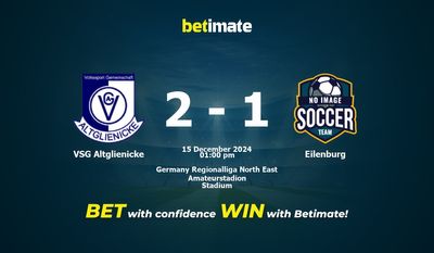 VSG Altglienicke vs Eilenburg Pronostici, quote e consigli di scommessa 15/12/2024