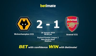 Pronostici, quote e consigli di scommessa Wolverhampton U21 vs Arsenal U21 26/01/2024