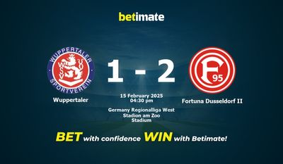 Wuppertaler vs Fortuna Dusseldorf II Pronostici, quote e consigli di scommessa 15/02/2025