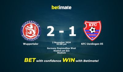 Wuppertaler vs KFC Uerdingen 05 Pronostici, quote e consigli di scommessa 02/11/2024