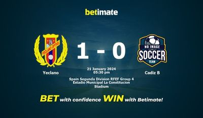 Yeclano vs Cadice B Pronostici, quote e consigli di scommessa 21/01/2024