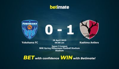 Pronostico, quote e consigli per le scommesse Yokohama FC vs Kashima Antlers 29/04/2025