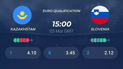 Kazakhstan vs Slovenia Prediction, Odds & Betting Tips 23/03/2023