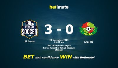 アル・ファイハ vs アハル FK 予測、オッズ、賭けのヒント 11/28/2023