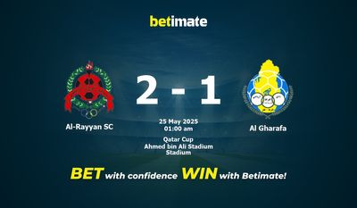 Al-Rayyan SC vs Al Gharafa 予測、オッズ、賭けのヒント 05/24/2025