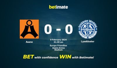 Asane vs Lysekloster 予測、オッズ、賭けのヒント 02/08/2024