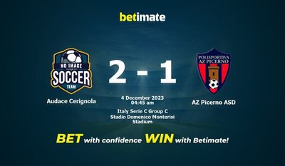 オーダス・チェリニョーラ vs AZ ピチェルノ ASD 予測、オッズ、賭けのヒント 12/03/2023