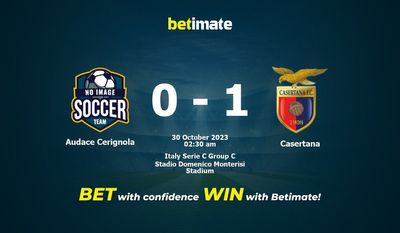オーダス・チェリニョーラ vs カゼルタナの予測、オッズ、賭けのヒント 10/29/2023