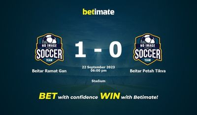 Beitar Ramat Gan vs Beitar Petah Tikva 予測、オッズ、賭けのヒント 09/22/2023