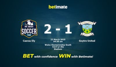 Caerau Ely vs Goytre United 予測、オッズ、賭けのヒント 03/21/2025