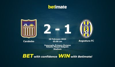 カラボボ vs アンゴストゥラ FC 予測、オッズ、賭けのヒント 02/25/2024