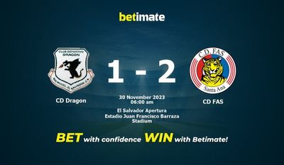 CD Dragon vs CD FAS 予測、オッズ、賭けのヒント 11/29/2023