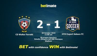 CD ウォルター・フェレッティ vs HYH Export Sebaco FC 予測、オッズ、賭けのヒント 10/28/2023