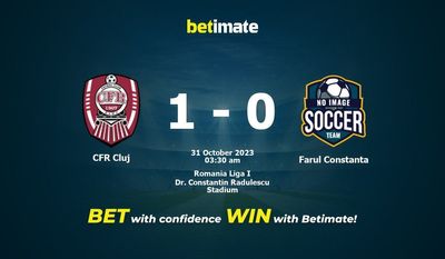 CFRクルージュ対ファルル・コンスタンツァ 予測、オッズ、賭けのヒント 10/30/2023