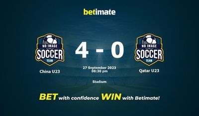 中国 U23 対 カタール U23 予測、オッズ、賭けのヒント 09/27/2023