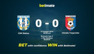 CSM Slatina vs Chindia Targoviste 予測、オッズ、賭けのヒント 08/12/2023