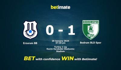 Erzurum BB vs Bodrum BLD Spor 予測、オッズ、賭けのヒント 01/20/2024