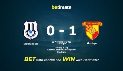 Erzurum BB vs Goztepe 予測、オッズ、賭けのヒント 11/12/2023