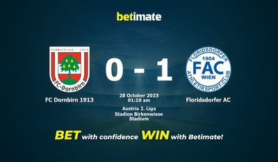 FCドルンビルン1913 vs フロリズドルファーAC 予測、オッズ、賭けのヒント 10/27/2023