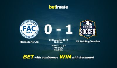 フロリズドルファーAC vs SV ストリップ/ヴァイデンの予測、オッズ、賭けのヒント 11/24/2023