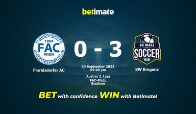 フロリズドルファーAC vs SWブレゲンツ 予測、オッズ、賭けのヒント 09/30/2023