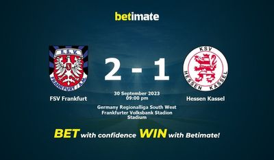 FSV フランクフルト vs ヘッセン・カッセル 予測、オッズ、賭けのヒント 09/30/2023