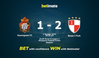 慶南FC vs 釜山アイパーク 予測、オッズ、賭けのヒント 10/01/2023